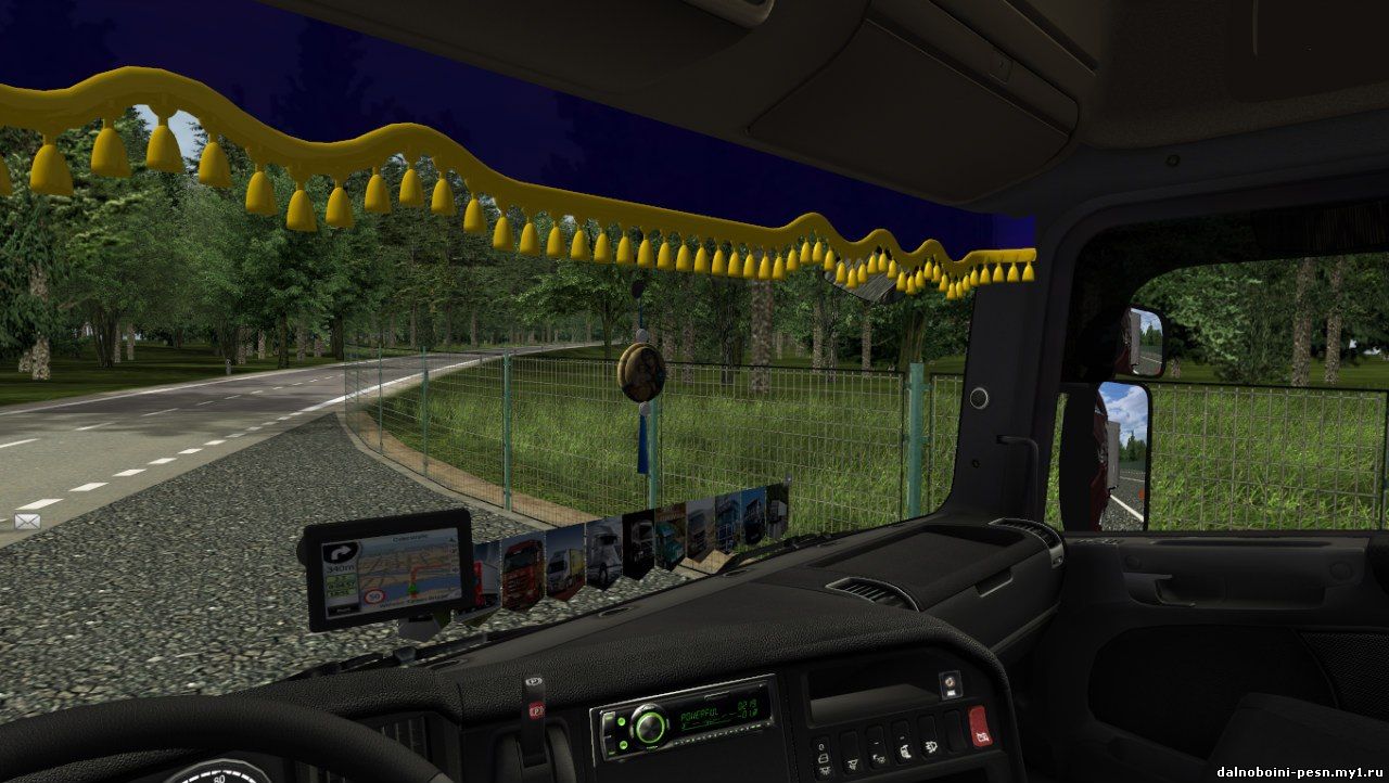 Салон для SСANIA для German Truck Simulator