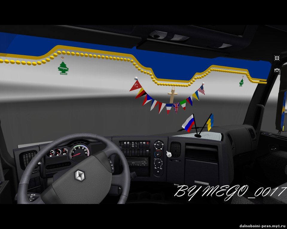 Салон Renault Premium для Euro Truck Simulator 2