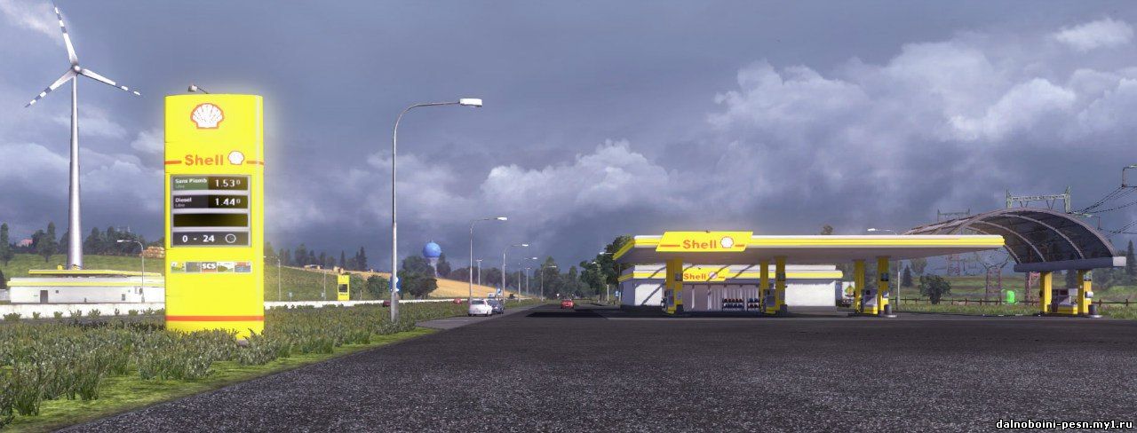 Gas Station для Euro Truck Simulator 2