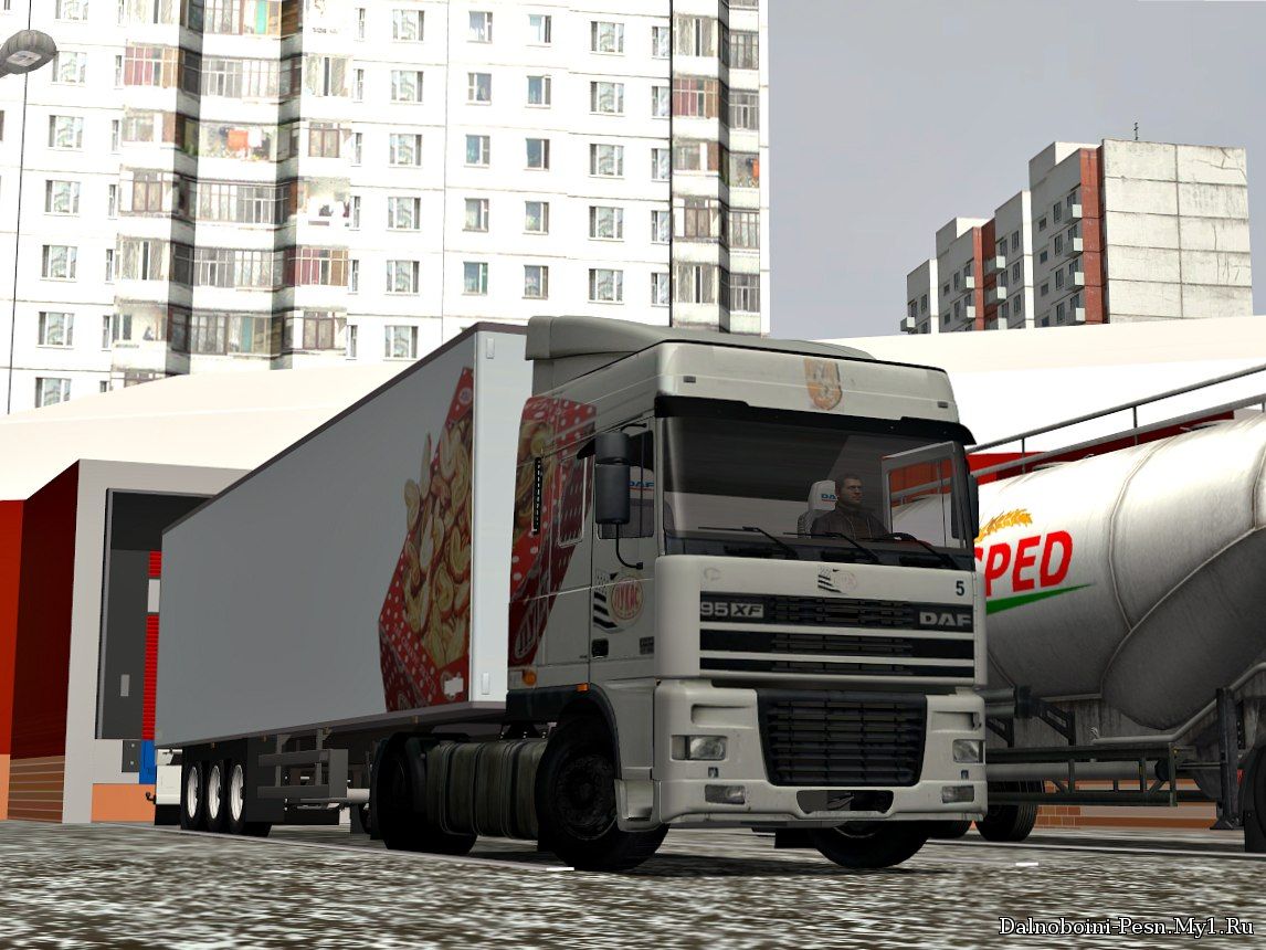 Daf XF95 для German Truck Simulator