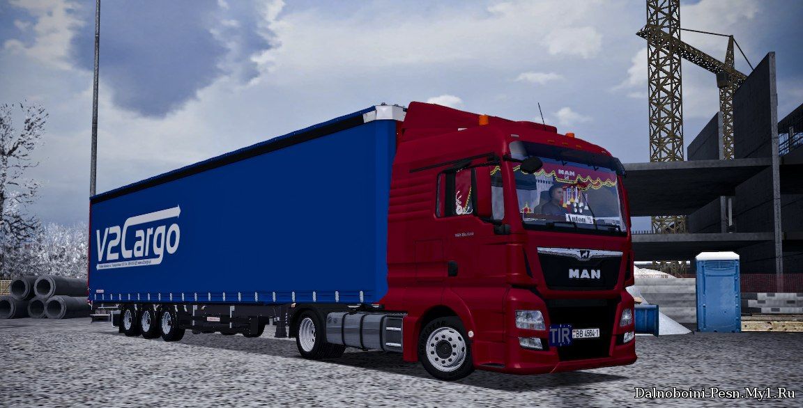 MAN tgx 18.400 для German Truck Simulator