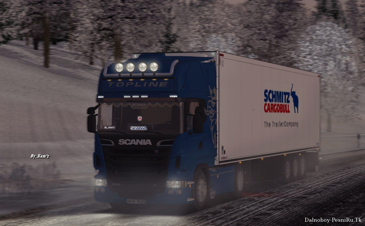 Зима для German Truck Simulator