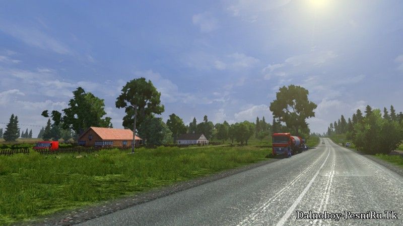 RUS MAP v1.4.5 для Euro Truck Simulator 2