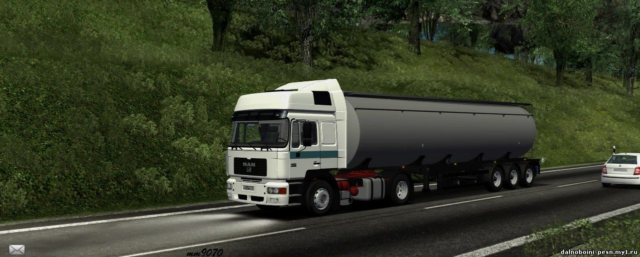 Ман+Бочка для German Truck Simulator