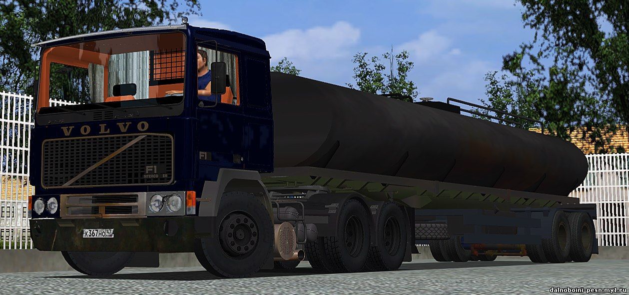 Volvo F 10 400 6x4+Cistern bitum для German Truck Simulator