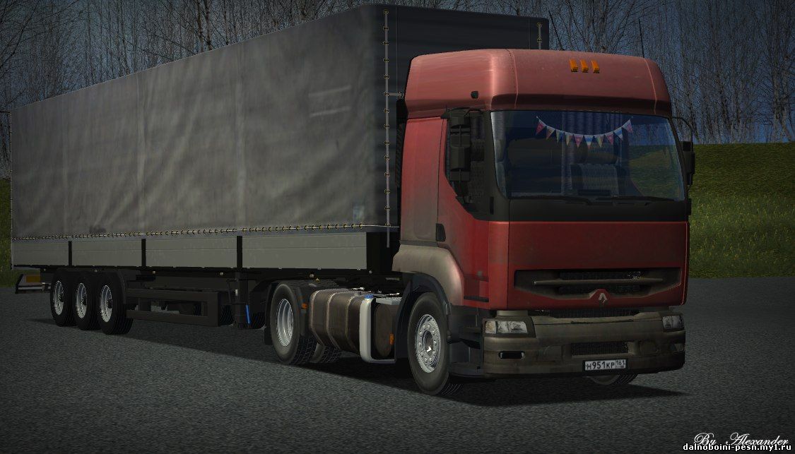 Renault Premium для German Truck Simulator