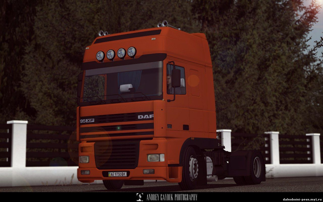 DAF 95XF SSC Euro 3 для German Truck Simulator