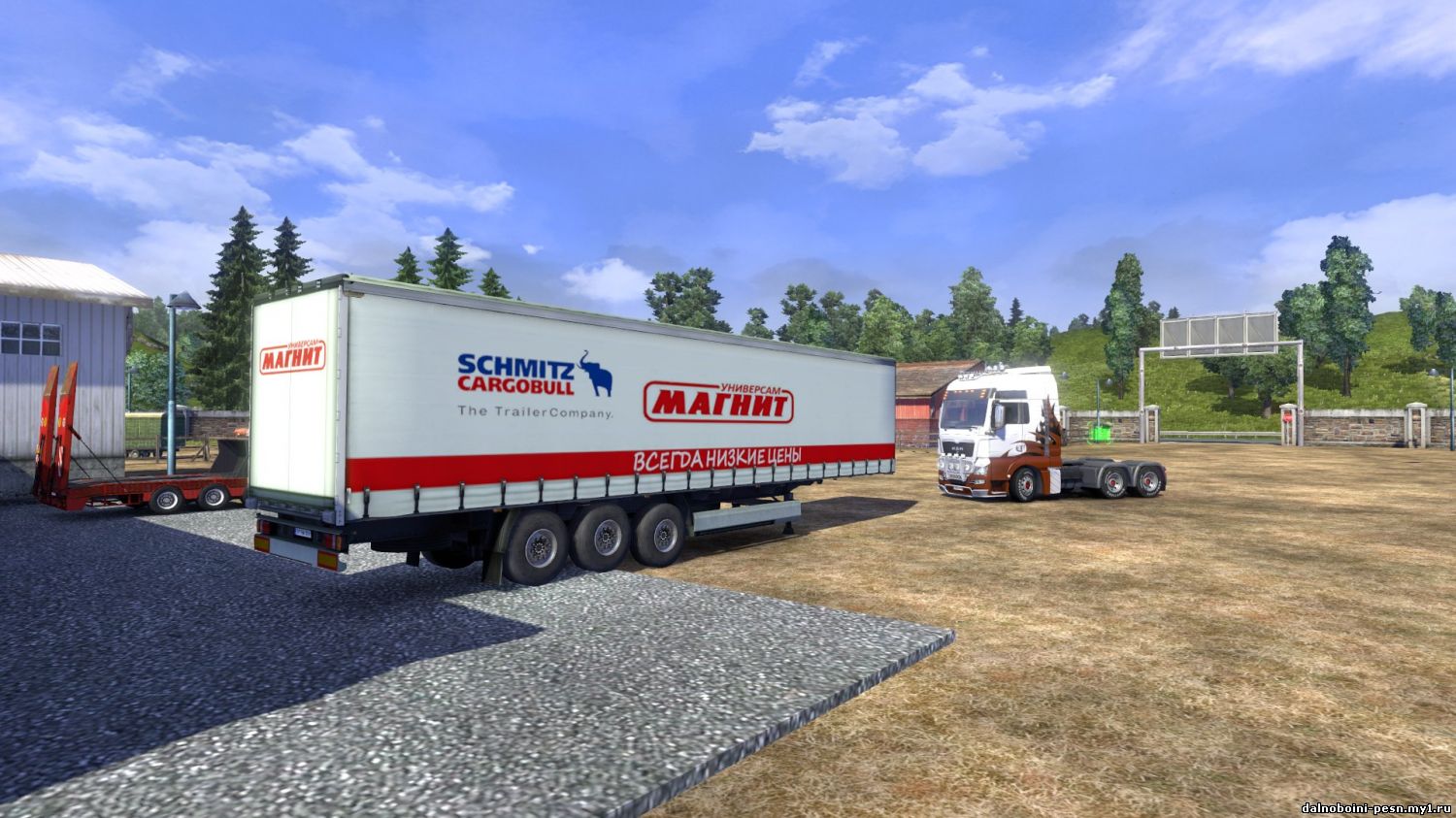 Прицеп магазина "Магнит" для Euro Truck Simulator 2
