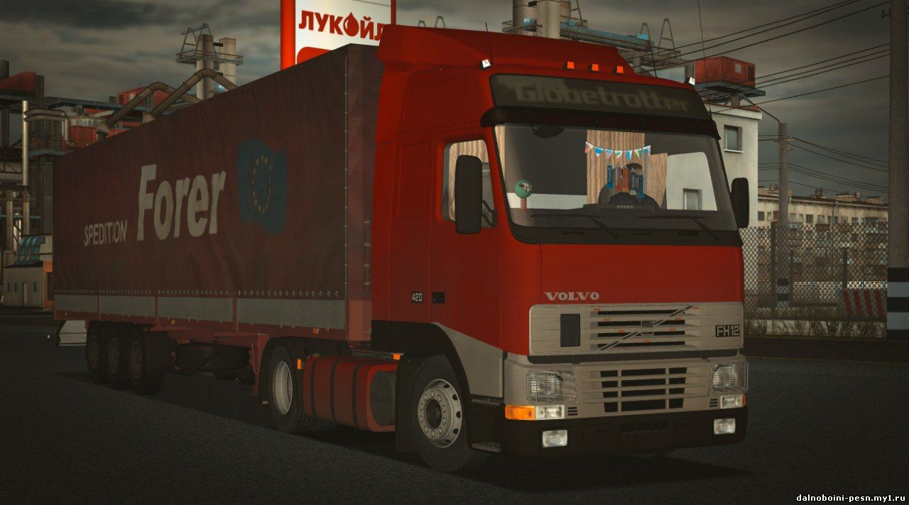 Volvo FH12 420 грязь для German Truck Simulator