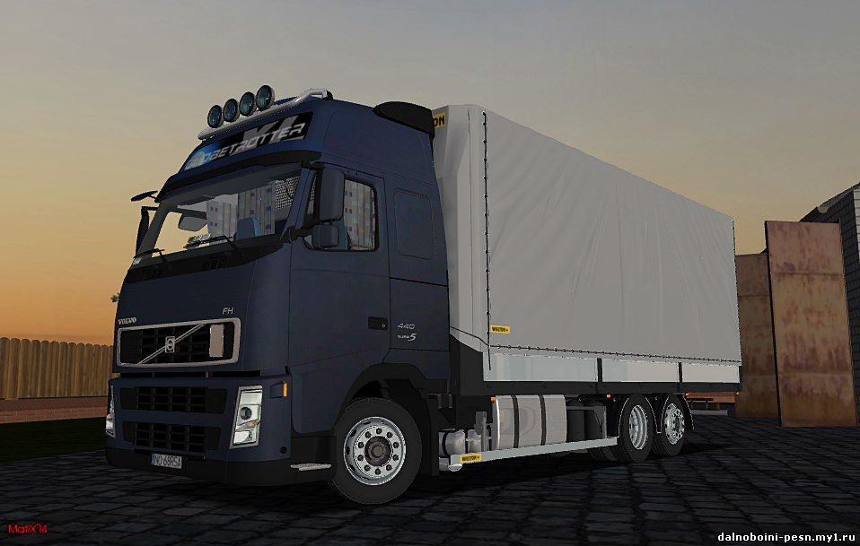 Volvo FH12 440 Solowka для German Truck Simulator