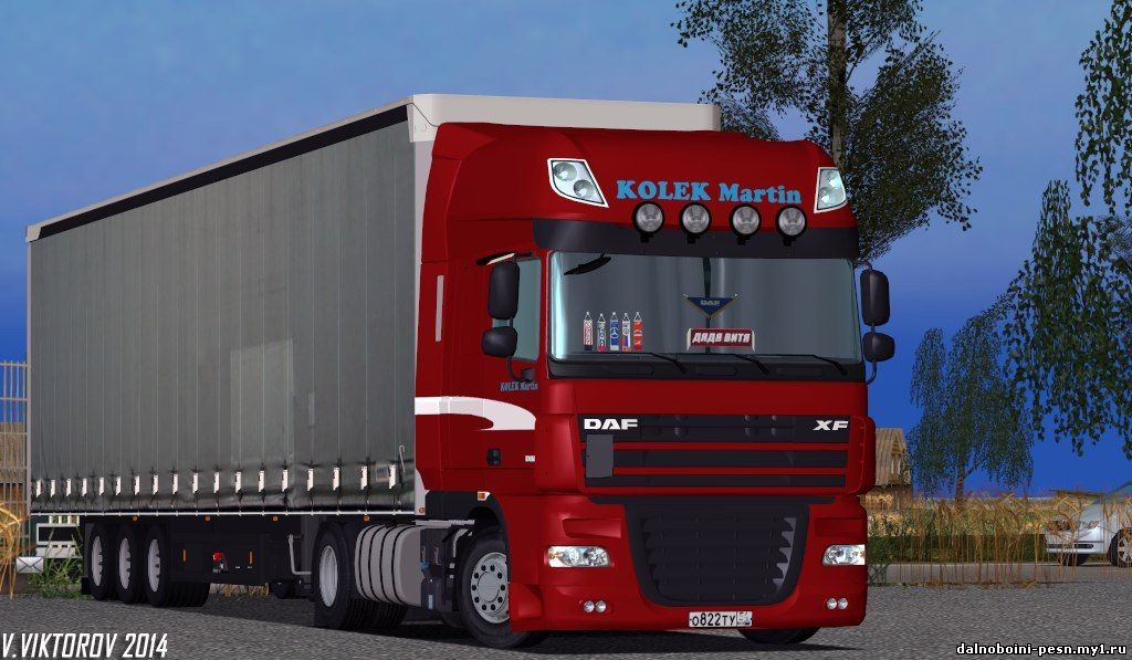 DAF XF105 для German Truck Simulator