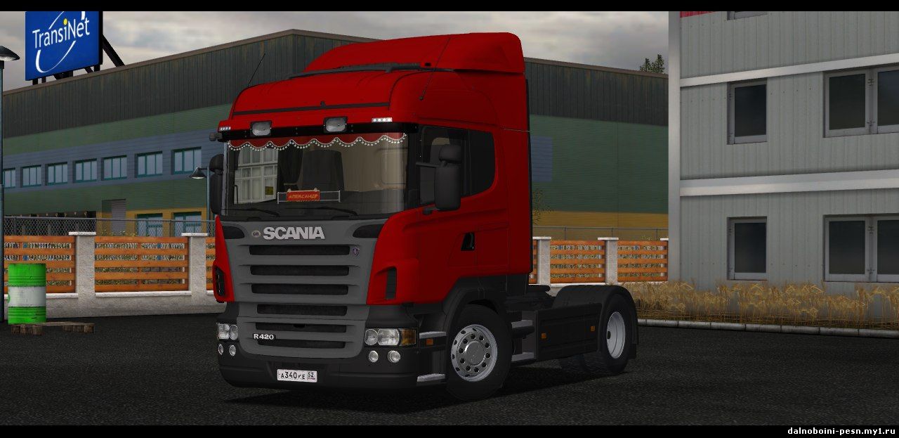 Scania R420 для German Truck Simulator