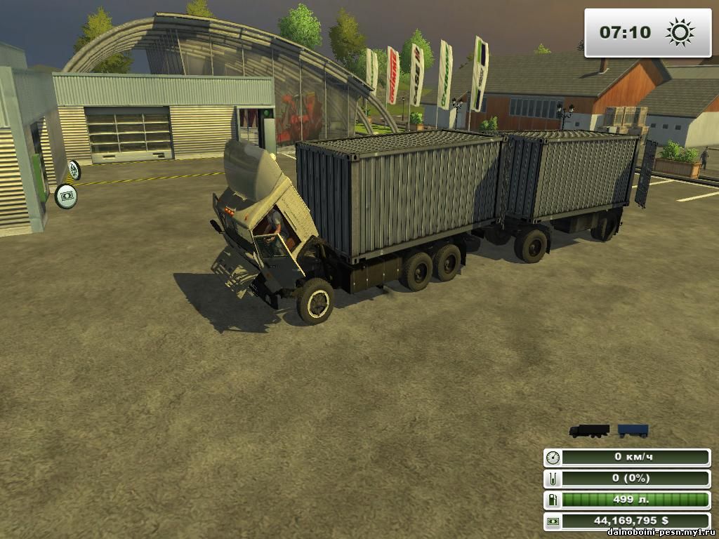 KamAZ-53212 & Trailer v3.0 для Farming Simulator