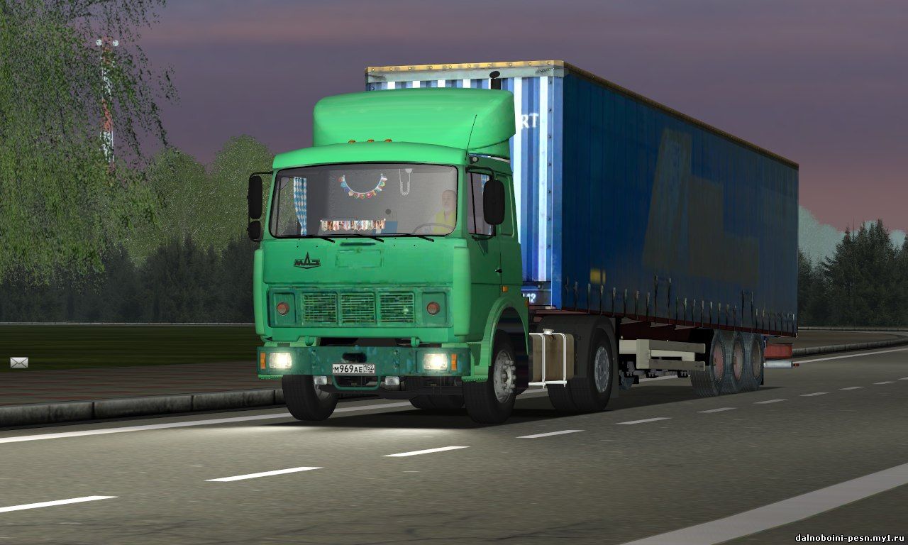 DFDS Krone для German Truck Simulator