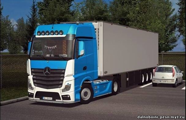 Mercedes Benz Actros для German Truck Simulator