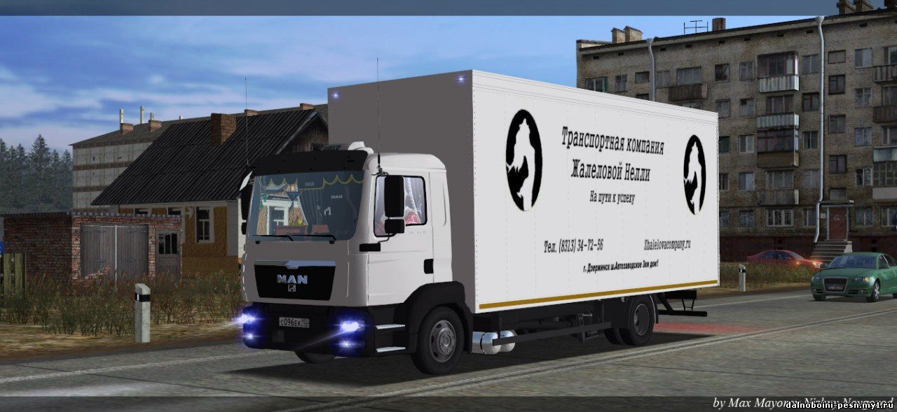 MAN TGL для German Truck Simulator