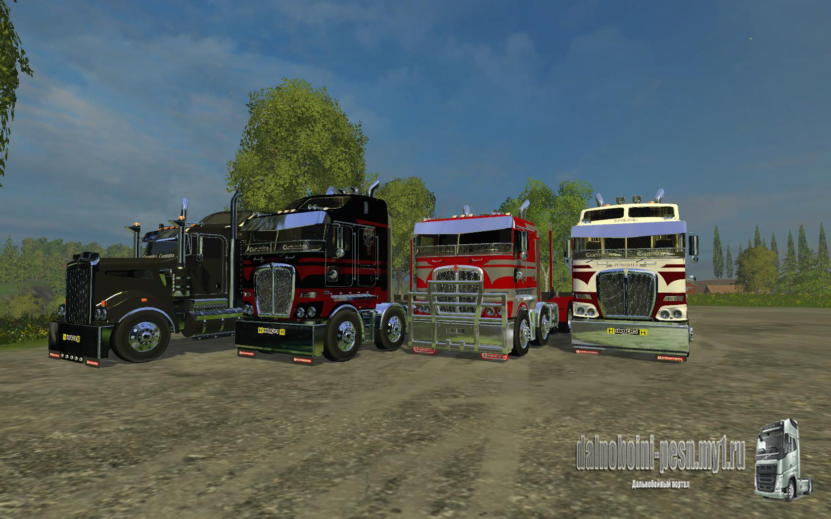 Моды на пк версию. FS 15 Грузовики. ФС 15 пак грузовиков. ФС 15 Kenworth. Тягачи fs15.