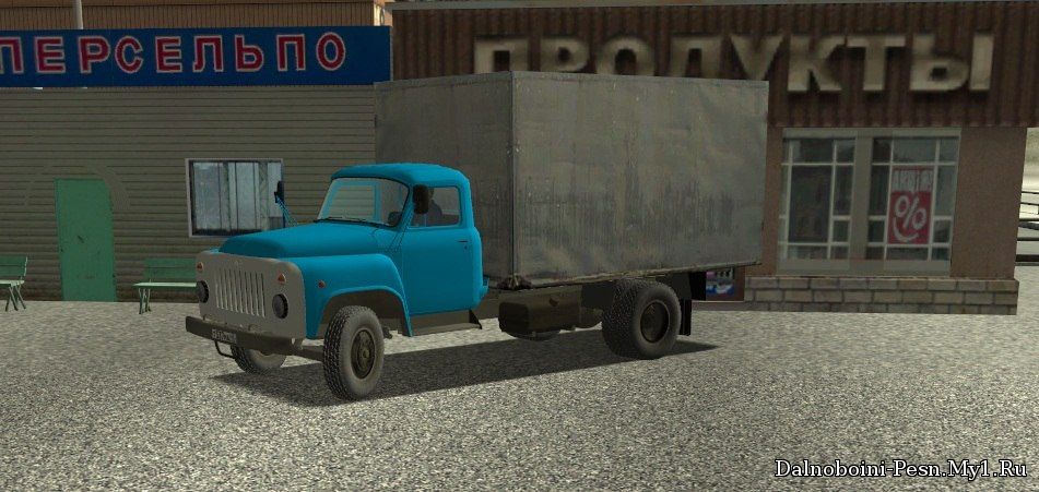 ГАЗ 53 фургон для Euro Truck Simulator
