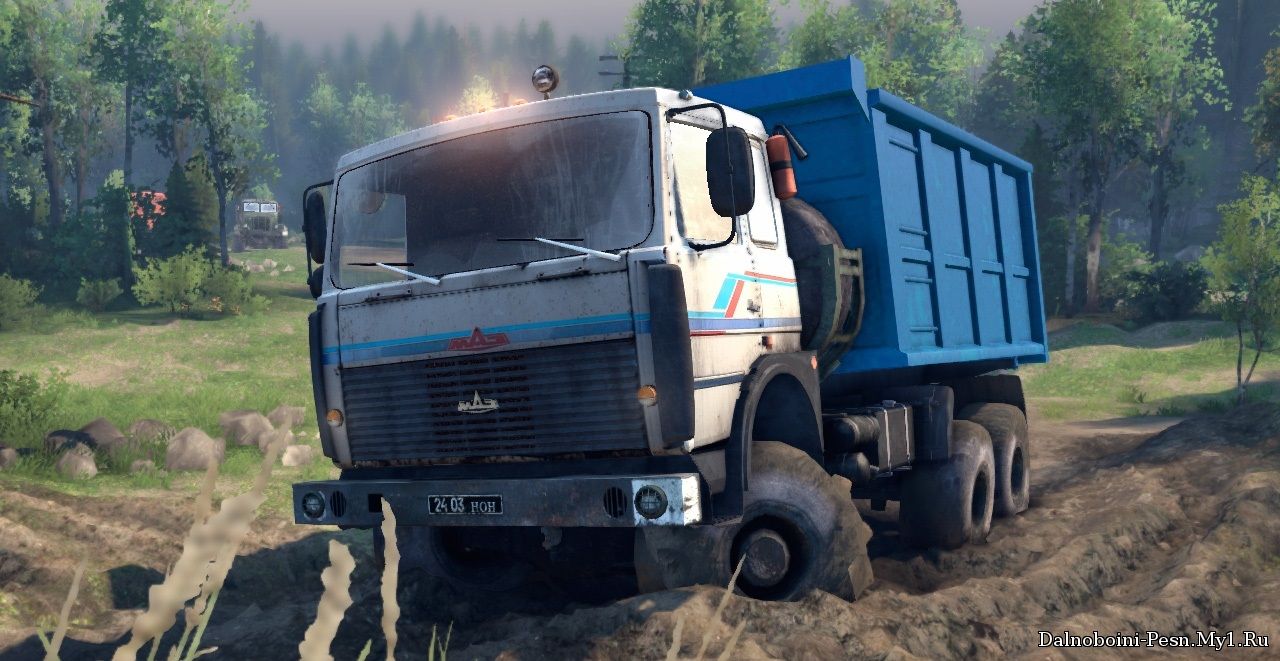 МАЗ 6317 для Spin Tires