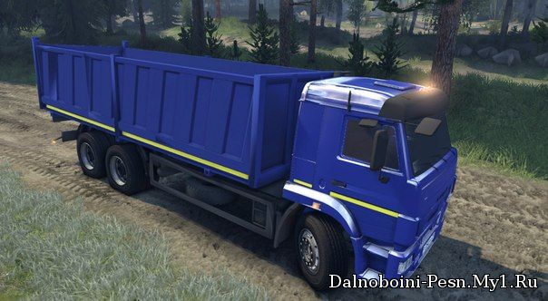 Камаз 65117 для Spin Tires