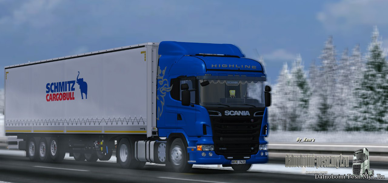 Scania R500 для German Truck Simulator