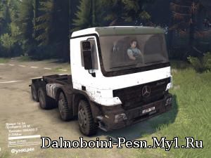 Mercedes-Benz Actros 8x8 для Spin Tires