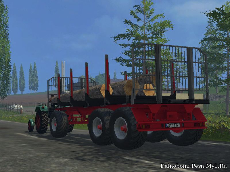 Kroeger Rungenwagen Trailer V 2.0 для Farming Simulator