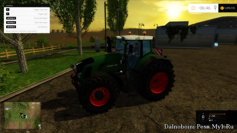 Fendt Vario 939 для Farming Simulator
