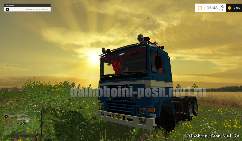 VOLVO F12 6X4 для Farming Simulator