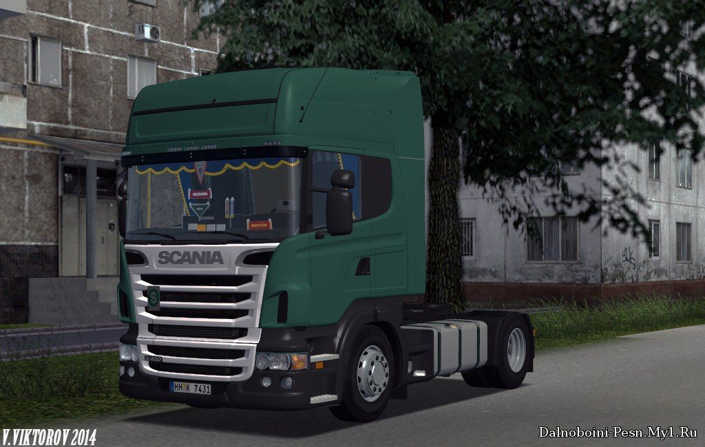 Scania R440 4x2 Topline для German Truck Simulator