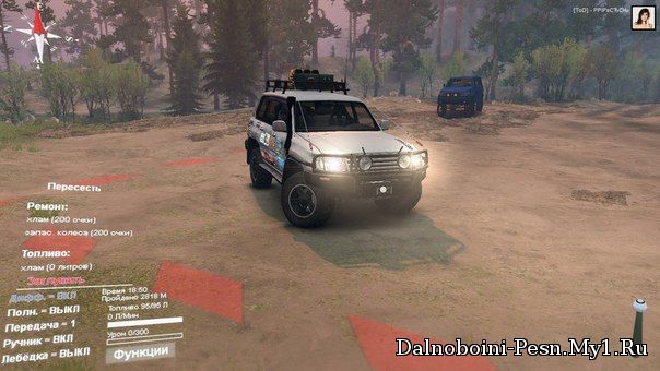 Toyota Landcruiser для Spin Tires