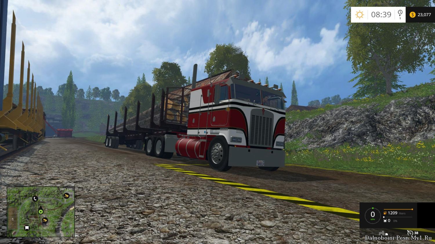 KENWORTH K100 для Farming Simulator