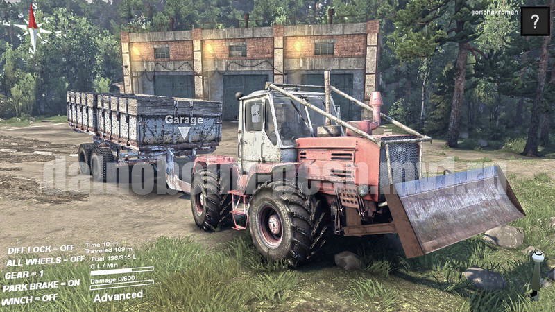 Т-150К для Spin Tires