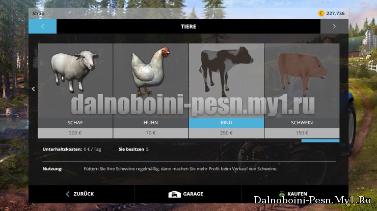 PLACEABLE PIGS AND CATTLE FATTENING WITH SALE MOD для Farming Simulator