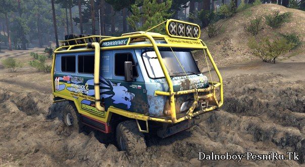 УАЗ-3909 off road для Spin Tires