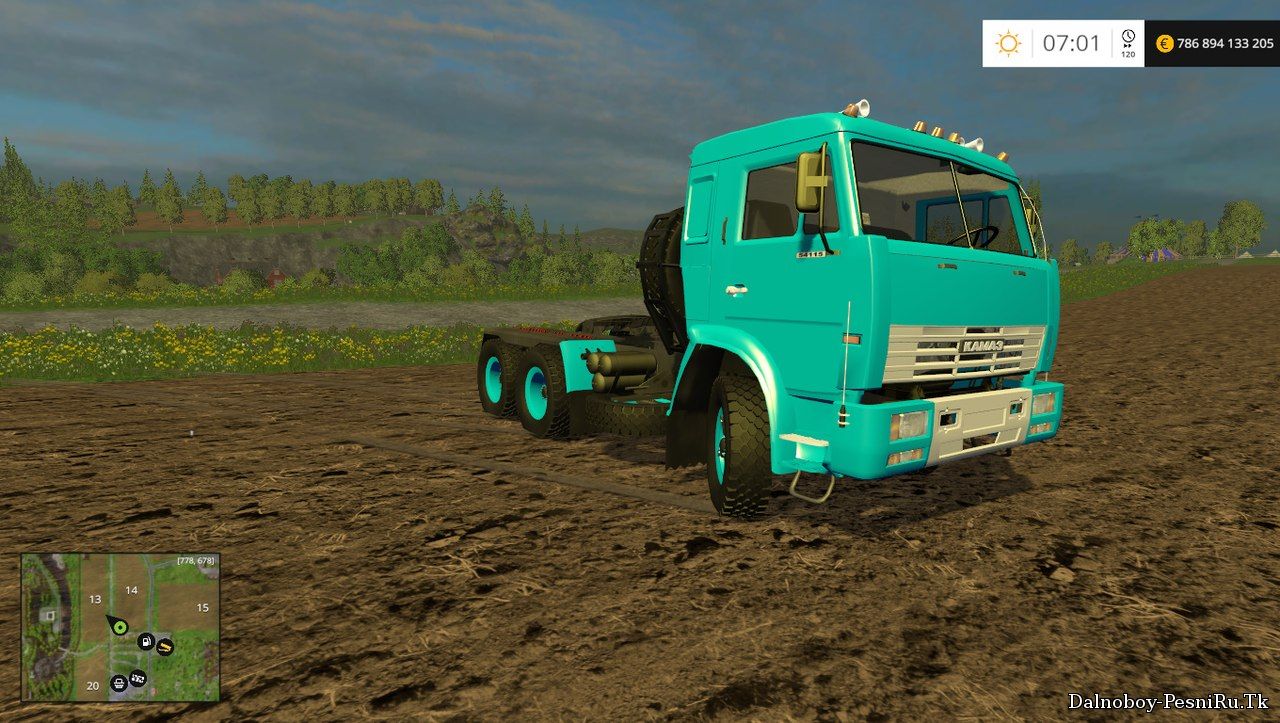 Камаз 54112 для Farming Simulator