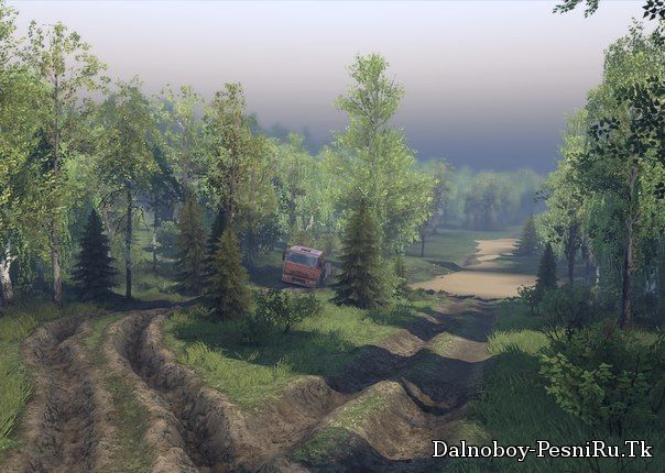 Russian Road map для Spin Tires