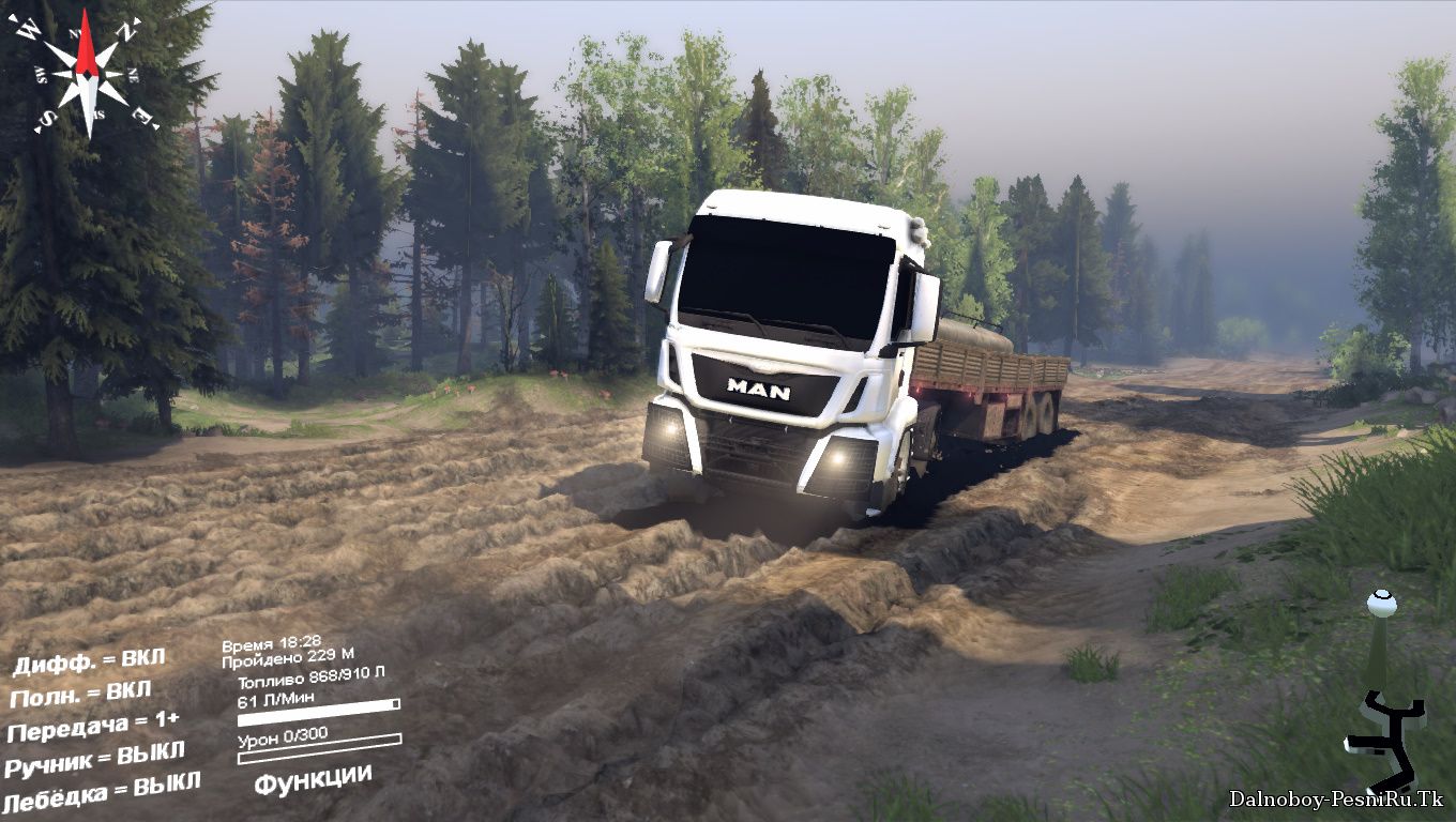 MAN для Spin Tires