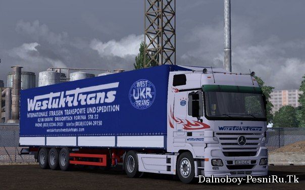 Mercedes+Прицеп Kogel для Euro Truck Simulator 2