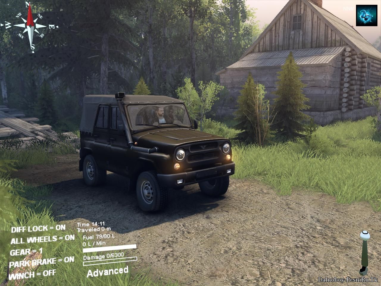 УАЗ-315195-162 для SpinTires 2014 для Spin Tires