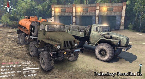 Урал 6614 и Урал Полярник для Spin Tires