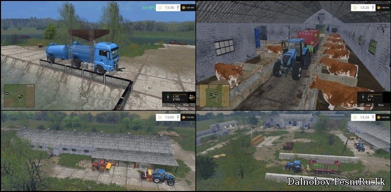 Дополнение к карте Балдейкино v2.1 (Edit Start) для Farming Simulator