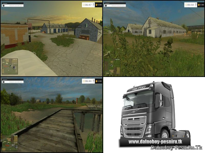 Хуторовка v2 для Farming Simulator