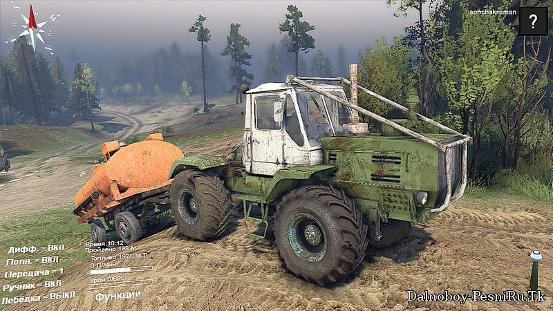 Т-150К v1.2 для Spin Tires